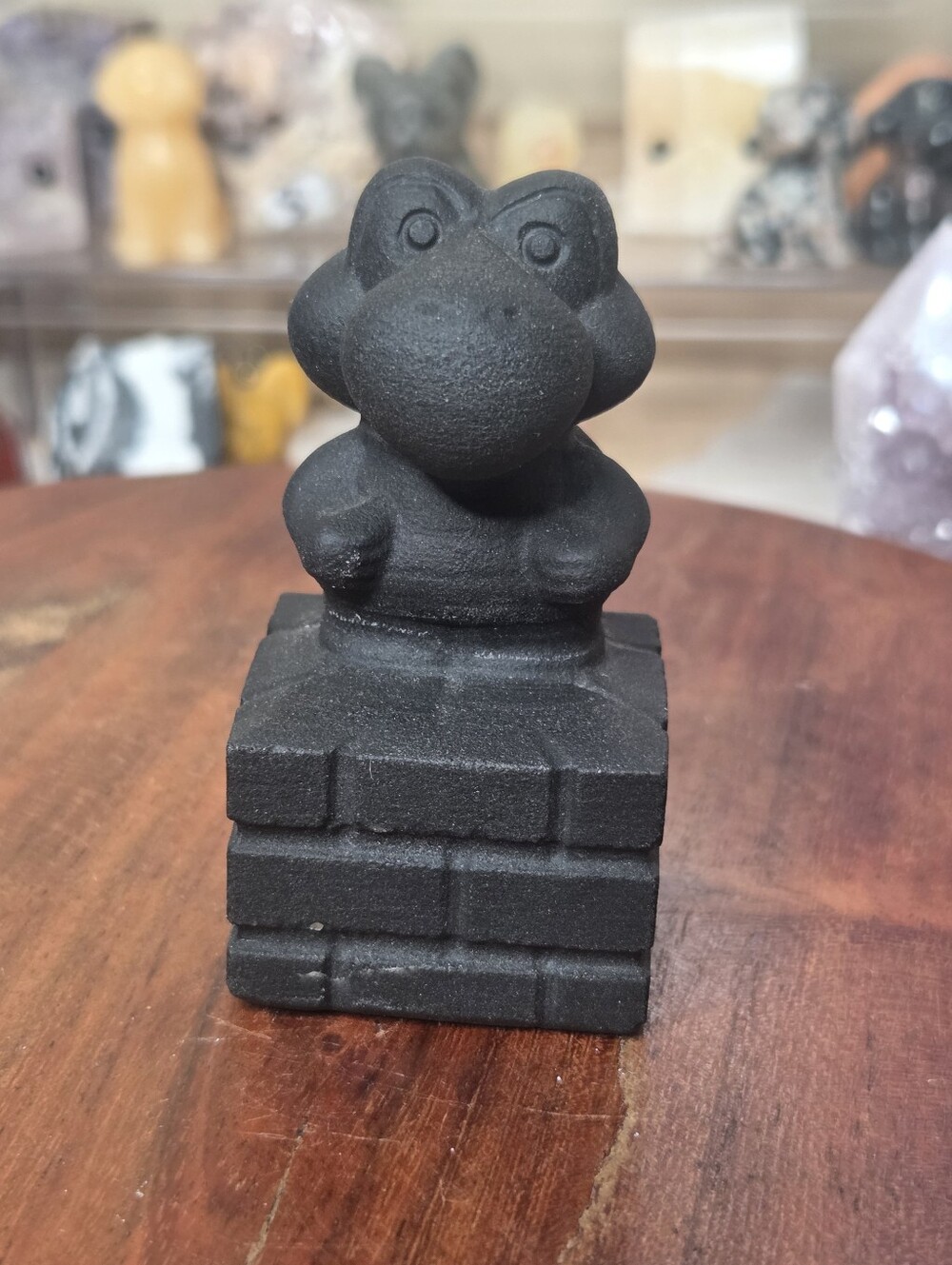 Black Obsidian Yoshi ( Super Mario)  2.5 In (Protection)